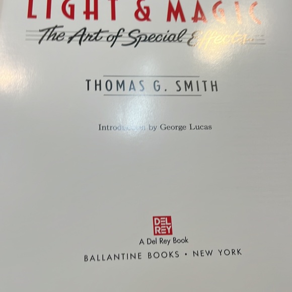 Industrial light & magic the art of special effects by thomas G Smith hardcover. - Picture 6 of 11